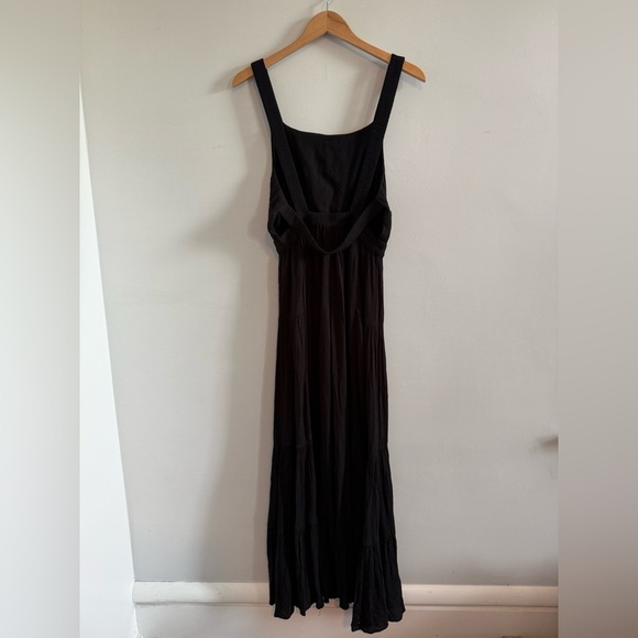 Free People Black Open Back jumpsuit, Size Small - Picture 1 of 8